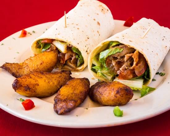 Order Jerk Wrap food online from Jerk Pit Tampa store, Tampa on bringmethat.com