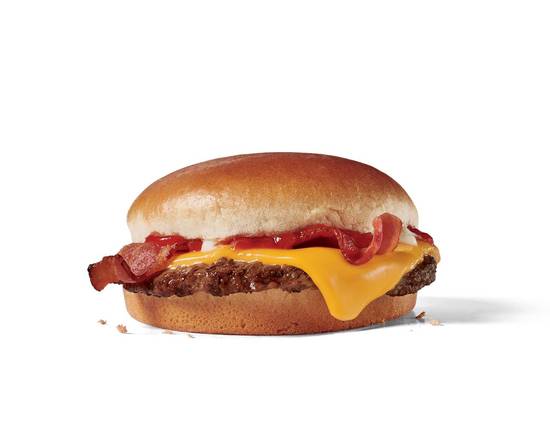 Order Jr. Bacon Cheeseburger food online from Jack In The Box store, Las Vegas on bringmethat.com