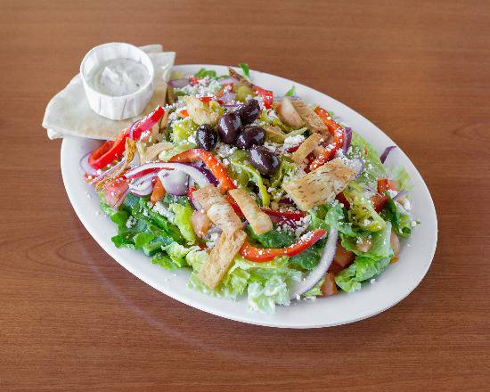 Order Greek Salad food online from Chicken Dijon store, El Segundo on bringmethat.com