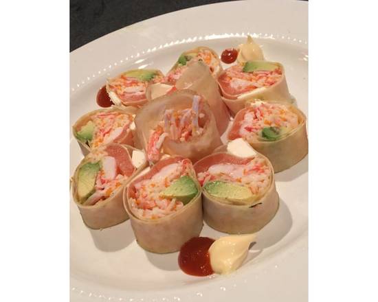 Order French Love Roll food online from Samurai Sushi store, Heathrow on bringmethat.com