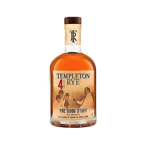 Order Templeton Rye 4 Yr Small Batch Whiskey (375 ML) 123866 food online from BevMo! store, Anaheim on bringmethat.com