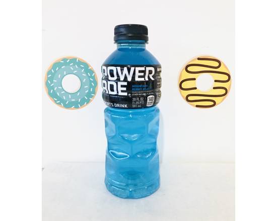 Order Power Ade Mountain Berry Blast food online from Donut Tacos Palace store, Austin on bringmethat.com