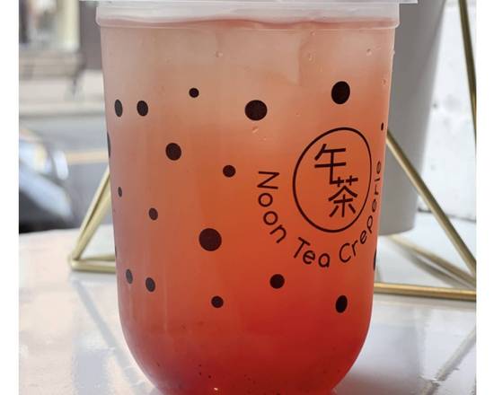 Order Mango Dragon Fruit Tea (16oz) food online from Noon Tea Creperie store, Madison on bringmethat.com