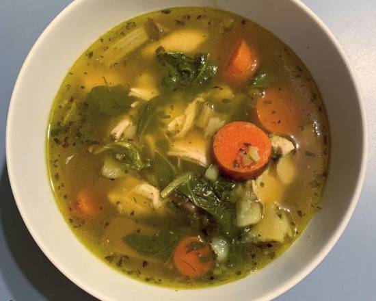 Order Chicken Soup food online from Tandoorish Indian Cuisine Restaurant store, Houston on bringmethat.com