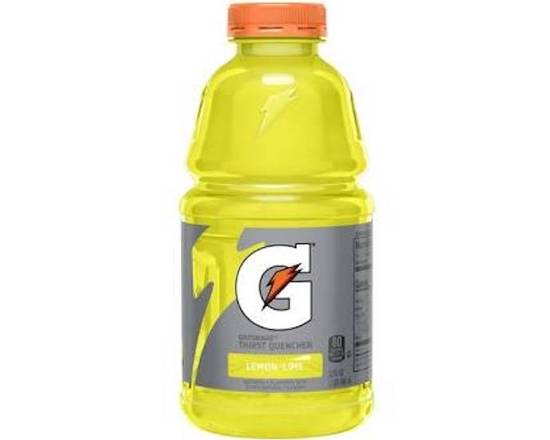 Order Gatorade Lemon Lime 32oz  food online from George's Market store, San Francisco on bringmethat.com