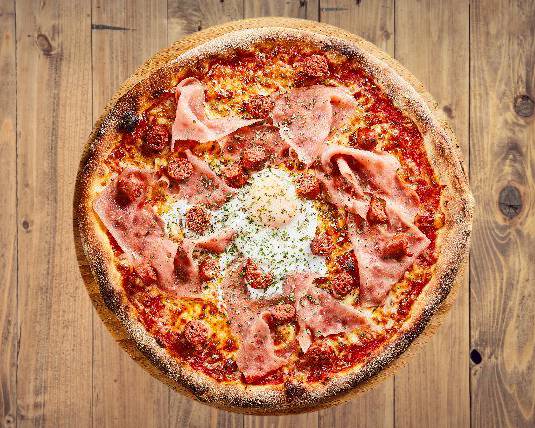 Pizza salmon