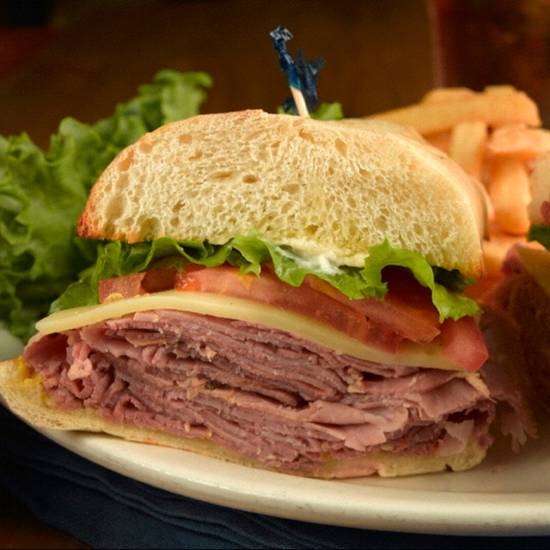 Order Hot Pastrami Sandwich food online from Pete's Restaurant & Brewhouse store, Elk Grove on bringmethat.com