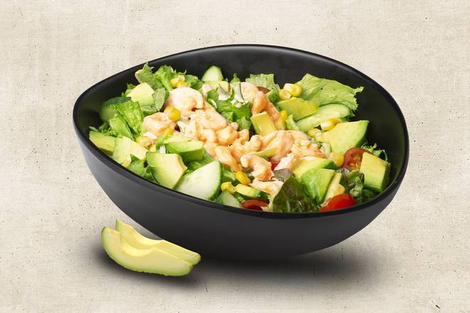 Salade avocat crevette