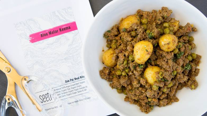 Order Aloo Keema Matar Meal Kit food online from Seeti store, San Francisco on bringmethat.com