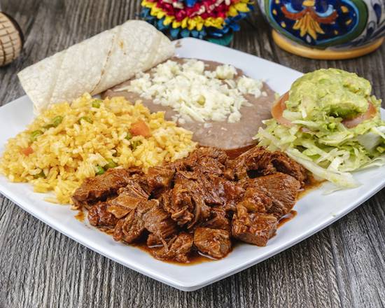 Order Chile Colorado Plate food online from Casa Garcia store, Pico Rivera on bringmethat.com