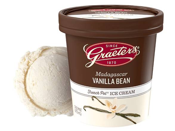 Order Vanilla Bean Pint food online from Graeter Ice Cream store, Fort Thomas on bringmethat.com