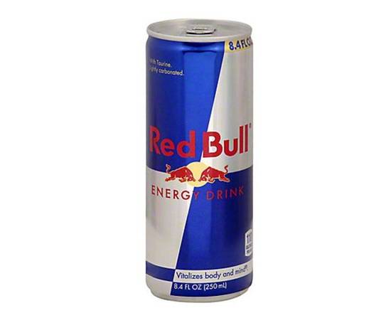 Order Red Bull  food online from El Tipico Quetzal Cafeteria store, West Palm Beach on bringmethat.com