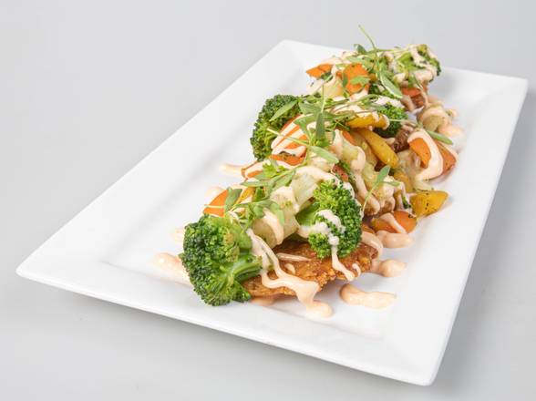 Order Tostones con Vegetales food online from Bocas Grill store, Miami on bringmethat.com
