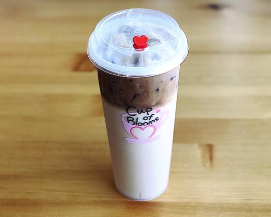 Order Kopi Tea (Black Tea with Espresso) food online from Cup Of Blooms store, San Mateo on bringmethat.com