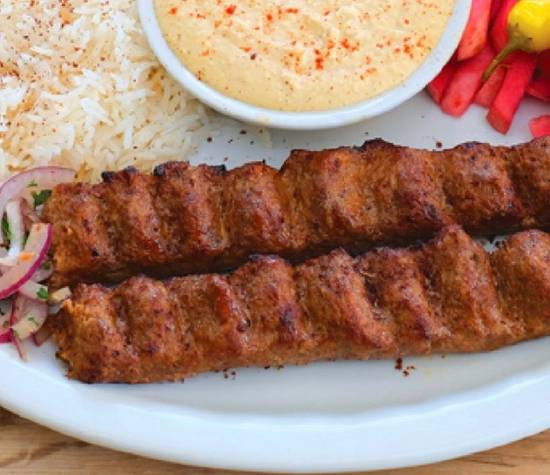 Order # 10 Lule Kabob food online from Zest Grill House store, Sun Valley on bringmethat.com