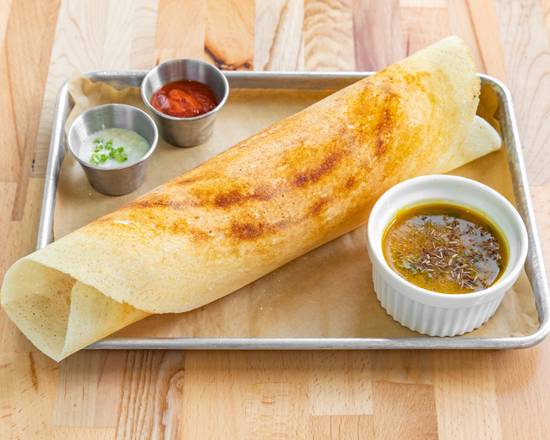 Order Plain Dosa (Vegan) food online from Ganesh Dosa store, Kailua on bringmethat.com