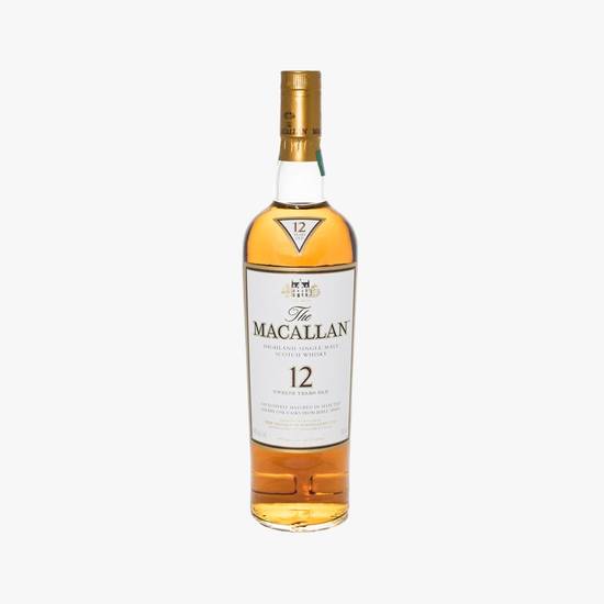 Order Macallan 12 Year Old 750ml | 43% abv food online from Pink Dot store, Palm Springs on bringmethat.com