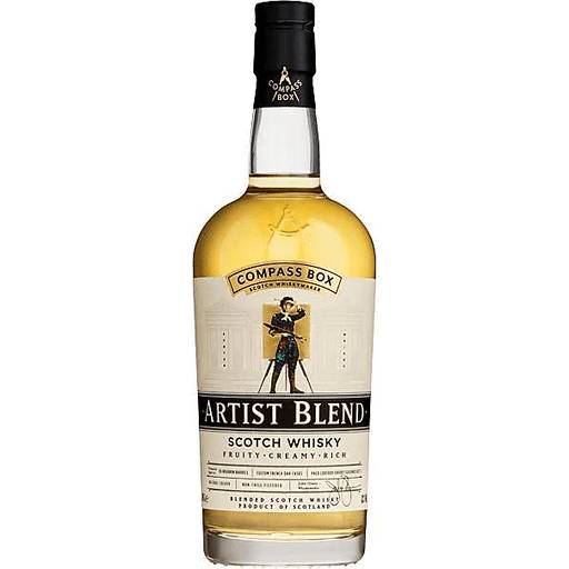 Order Compass Box Artists Blnd (750 ML) 97555 food online from Bevmo! store, San Luis Obispo on bringmethat.com