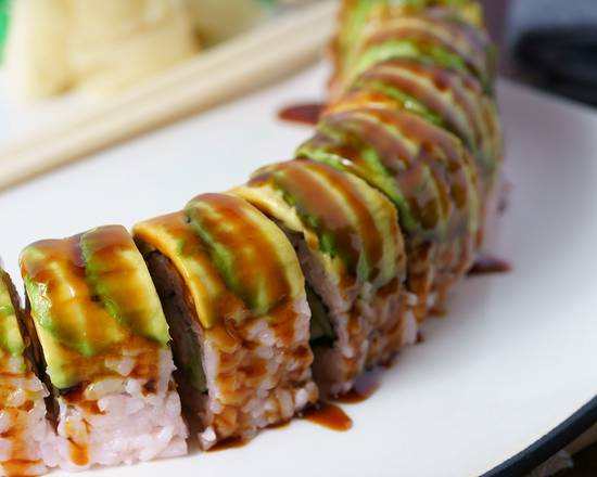 Order Caterpiller Roll food online from Sushi Go store, Plano on bringmethat.com