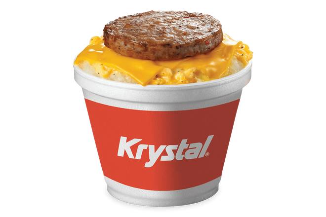 Order ORIGINAL SCRAMBLER BREAKFAST BOWL food online from Krystal store, Daytona Beach on bringmethat.com
