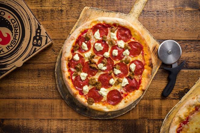 Order Founders Pie (Red Sauce) food online from The Rock Wood Fired Pizza store, Tacoma on bringmethat.com