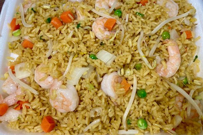 Order Shrimp Fried Rice food online from La China Blue store, Orlando on bringmethat.com
