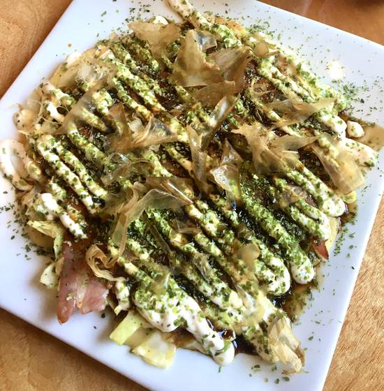 Order Okonomiyaki - Osaka Style Regular food online from Koku Cafe + Market store, Seattle on bringmethat.com
