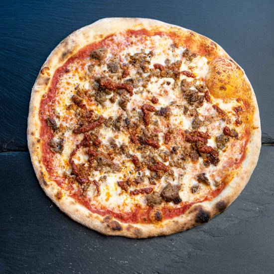 Order Pizza Spicy Sausage food online from The Pasta Box store, Miami on bringmethat.com