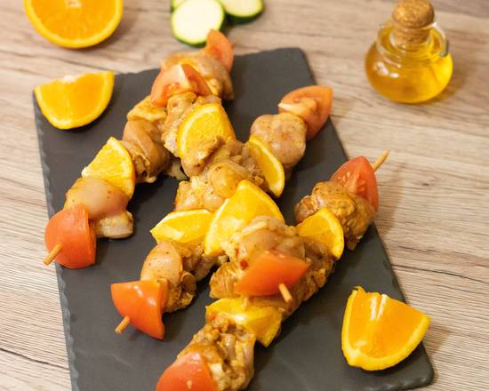 4 Brochettes Poulet Brazil - 720g