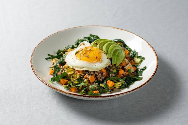 Order Sunny Side Breakfast Bowl food online from Le Pain Quotidien store, New Canaan on bringmethat.com