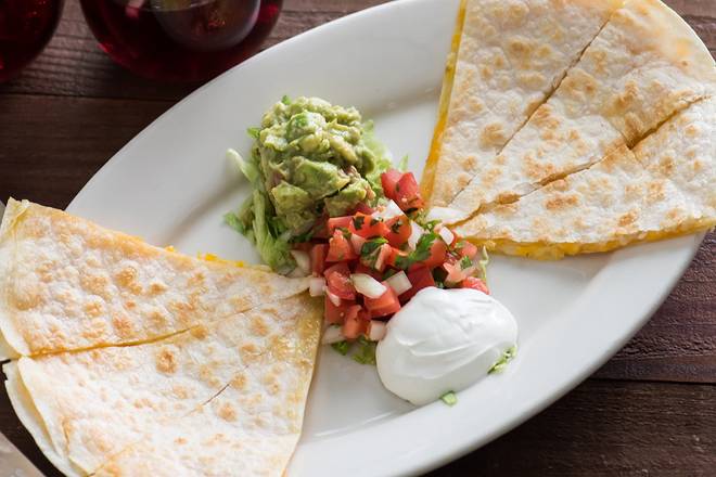 Order Quesadilla food online from Sharky's Woodfired Mexican Grill store, Los Angeles on bringmethat.com