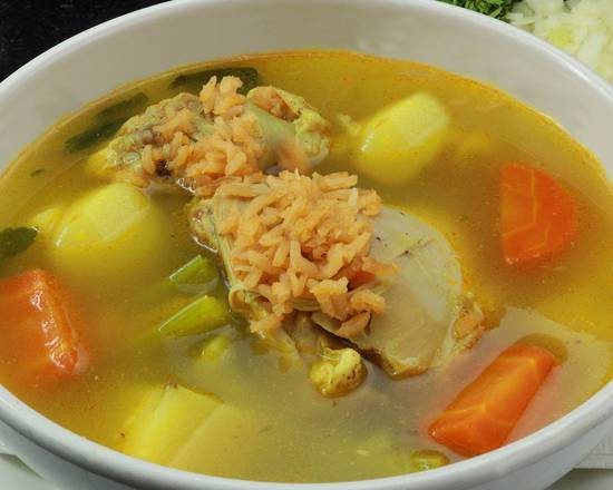 Order Caldo de Pollo food online from Los Fernandez store, Streamwood on bringmethat.com
