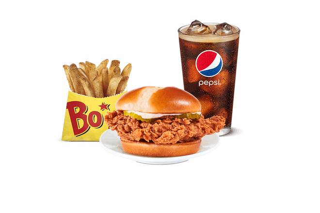 Order Bo's Chicken Sandwich Combo food online from Bojangles store, Gainesville on bringmethat.com