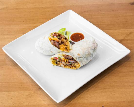 Order Clearwater Pollo Asada Burrito food online from In N Out Taco store, Clearwater on bringmethat.com