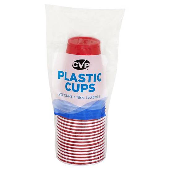 Order Plastic Cups (16 oz) (20 ct) food online from Gilligan Retail store, Prescott on bringmethat.com