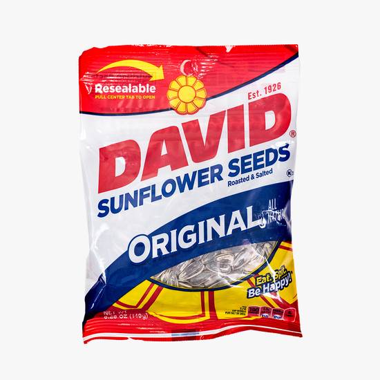 Order David Sunflower Seeds Original food online from Santa Monica Liquor store, Santa Monica on bringmethat.com