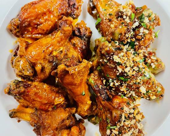 Order Alitas de Pollo (Mango-Habanero) food online from Chao Pescao store, San Francisco on bringmethat.com