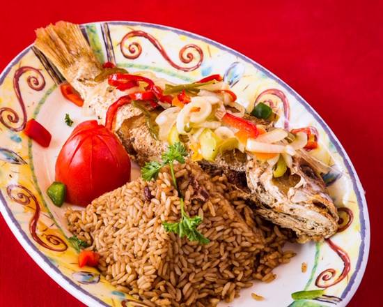 Order Escovitch Red Snapper food online from Jerk Pit Tampa store, Tampa on bringmethat.com