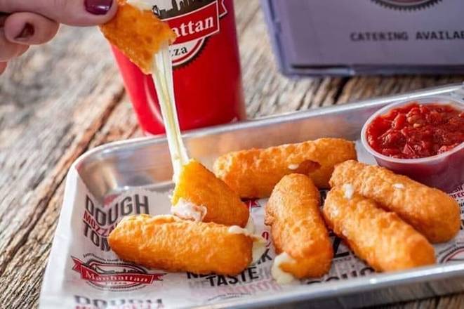 Order Mozzarella Sticks food online from Manhattan Pizza store, Fairfax on bringmethat.com