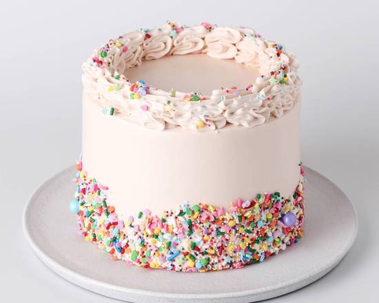 Order 6" Vanilla Creme Cake food online from Sweet Lady Jane- Beverly Hills store, Beverly Hills on bringmethat.com