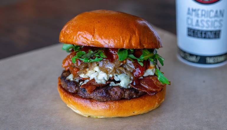 Order Big Blue Burger food online from The Stand store, Encino on bringmethat.com