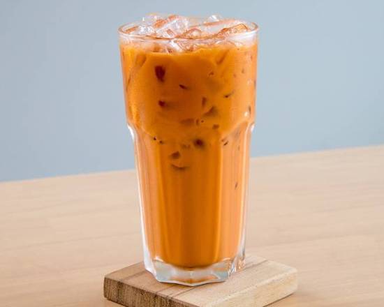 Order Thai Iced Tea (泰式奶茶) food online from Kyuramen 九汤屋 store, Cherry Hill on bringmethat.com