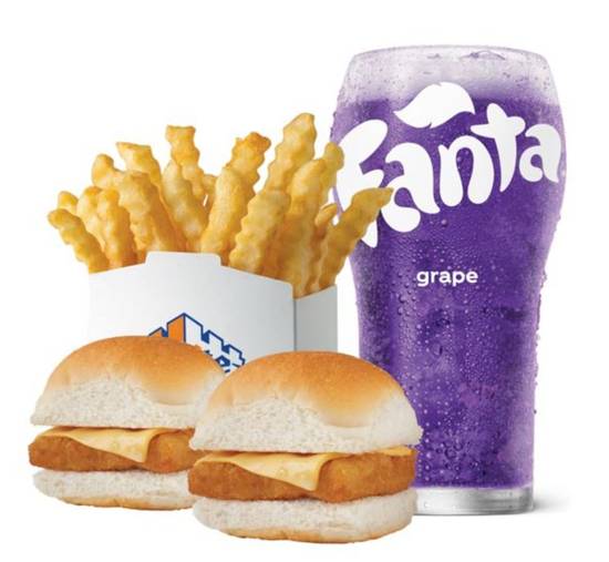 Order FISH SLIDER MEAL CAL 970-1360 food online from White Castle store, Orlando on bringmethat.com