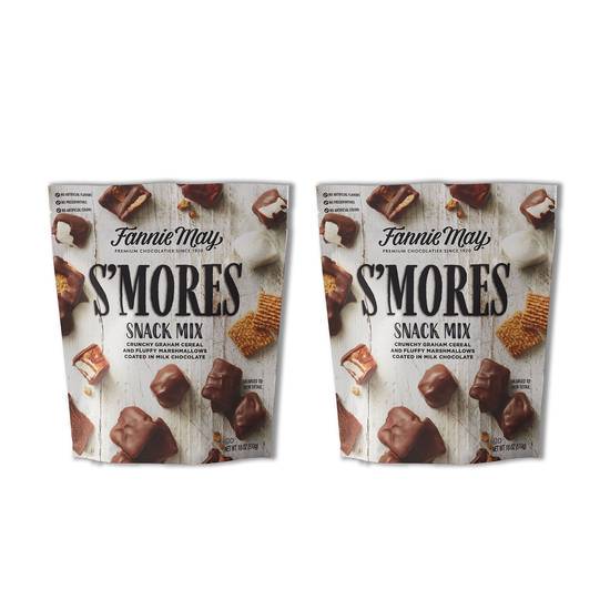 Order S’mores Snack Mix – 2pk food online from Fannie May store, Champaign on bringmethat.com