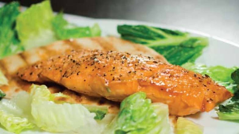 Order Grilled Salmon Filet food online from Dallas BBQ store, Jamaica on bringmethat.com