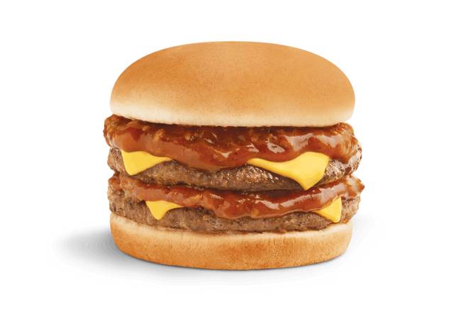 Order Double Chili Cheeseburger food online from Wienerschnitzel store, Cathedral City on bringmethat.com
