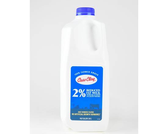 Order Great Value Half Gallon Milk 2% food online from Fresko Market store, Miami on bringmethat.com