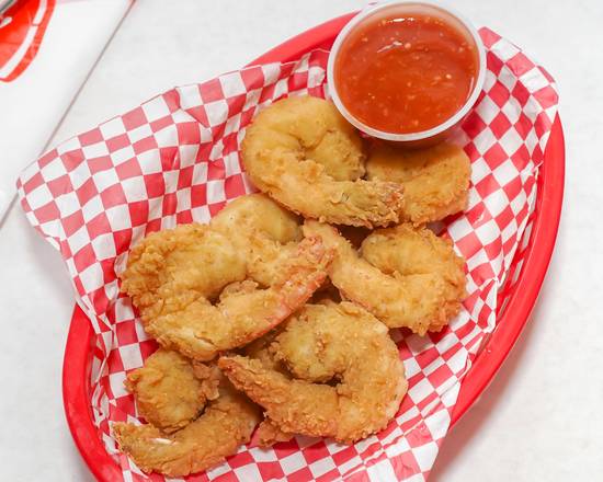 Order Fried Shrimp (8 pcs) food online from Cajun Crab Hut store, Saint Augustine on bringmethat.com