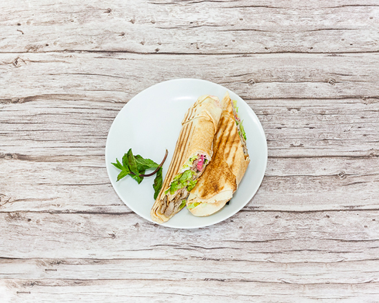 Sandwich chawarma poulet