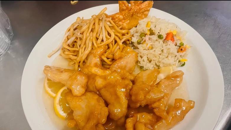 Order Lunch Sweet Lemon Fish Filet food online from Kirin store, Santa Rosa on bringmethat.com
